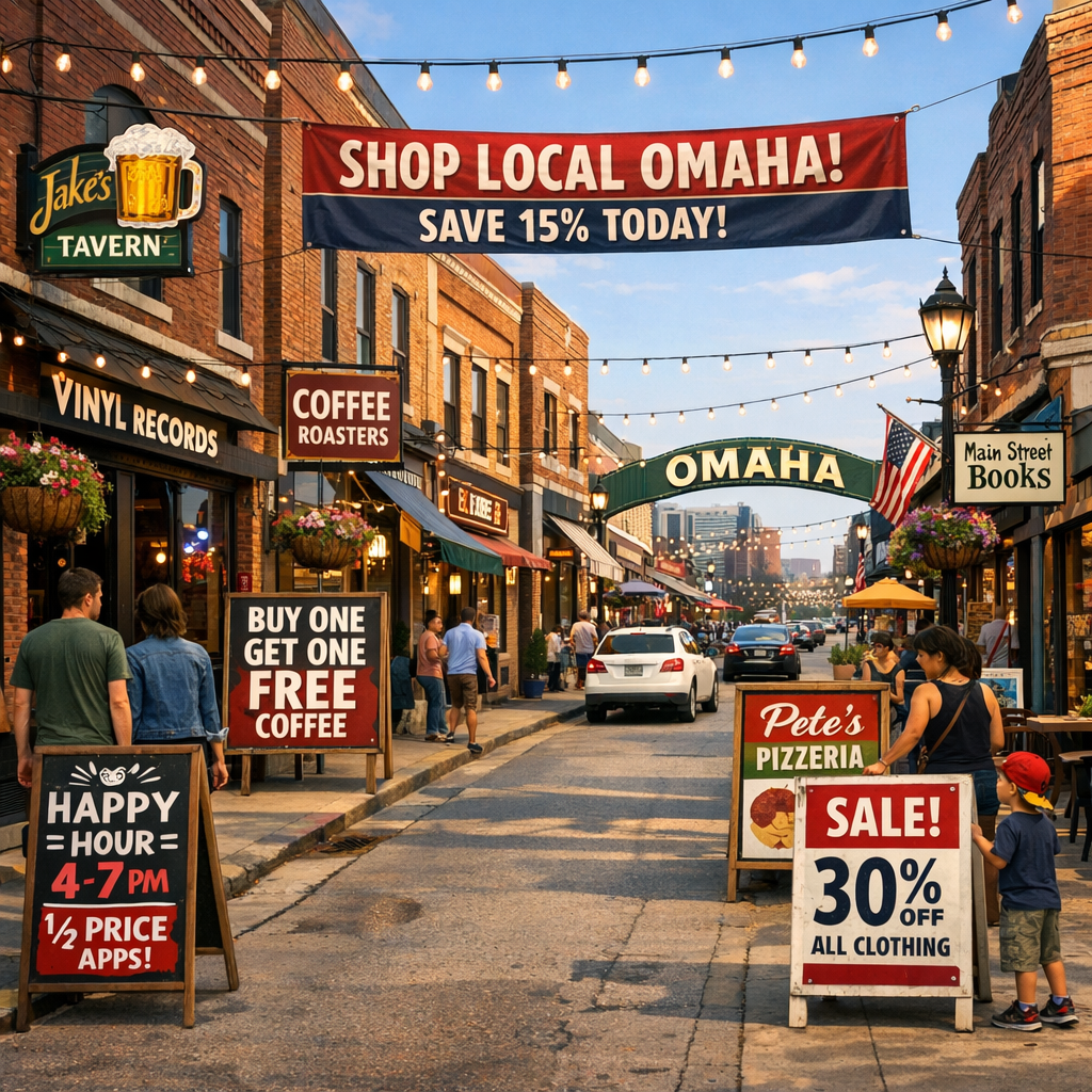 Discover Local Deals: Omaha Businesses Offering Special Promotions