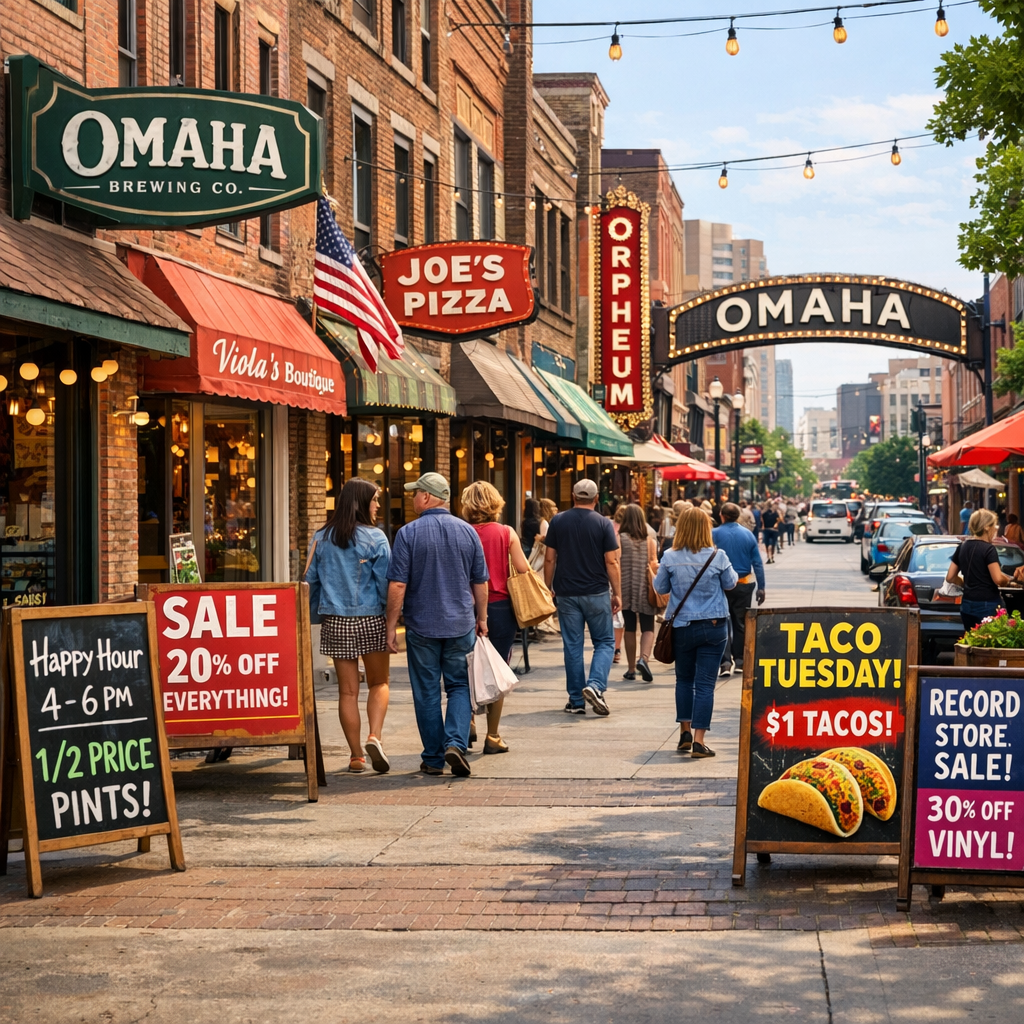 Discover Local Deals: Omaha Businesses Offering Special Promotions